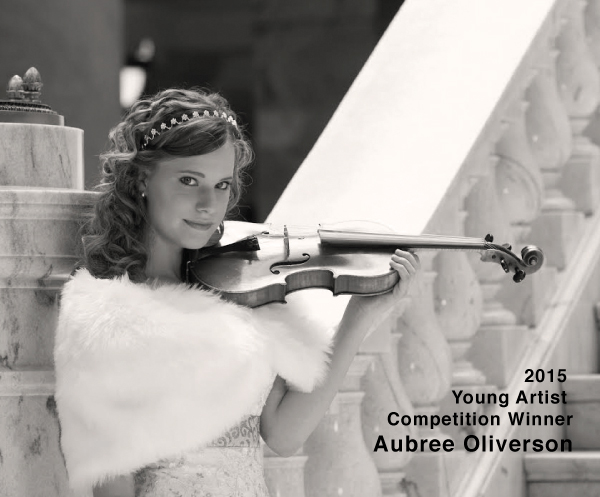2015 Young Artist Competition Winner – Aubree Oliverson
