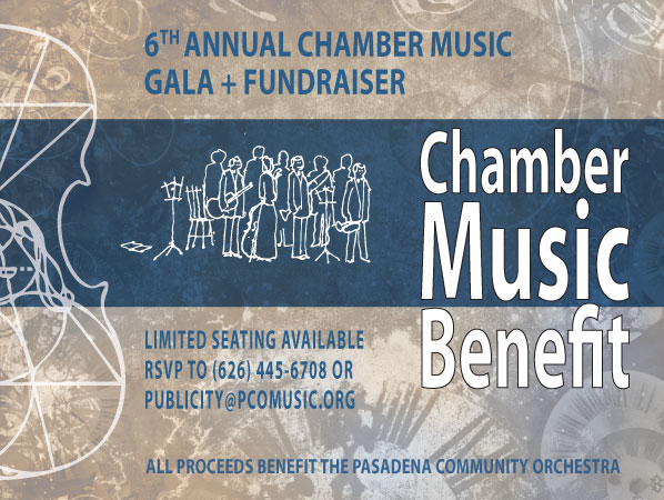 6th Annual Pasadena Community Orchestra Fundraiser
