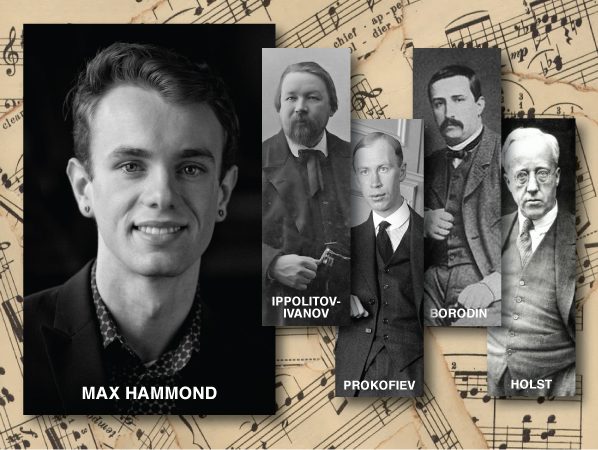 Max Hammond Performs Prokofiev Piano Concerto No. 3 with PCO, May 11